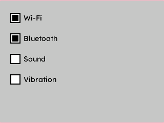 Settings Panel